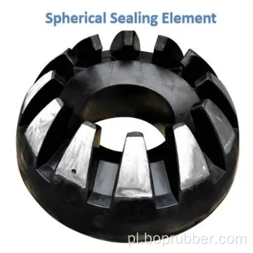 Pierścieniowy element pakowania sferyczny sferyczny element uszczelniający